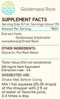 Goldenseal Root B120 Alcohol-Free Herbal Extract Tincture, Super-Concentrated Responsibly farmed Goldenseal (Hydrastis Canadensis) (4 fl oz)