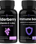 Nutrachamps Elderberry And (2Pack) Immune Boost Bundle