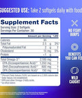 Oceanblue Professional Omega3 2100Mg Fish Oil Supplement " Triple Strength High Potency Epa Dha & Dpa " Burpless Wildcaught Natural Orange Flavor " 60 Count (Pack Of 1)