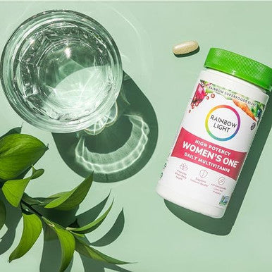 Rainbow Light Womens One High-Potency Daily Multivitamin, Womens Multivitamin Provides High-Potency Immune Support, With Vitamin C, Biotin And Ashwagandha, Vegetarian, 150 Count