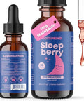 JoySpring Magnesium Citrate Liquid and Magnesium Glycinate and Sleepberry Melatonin 1MG for Kids