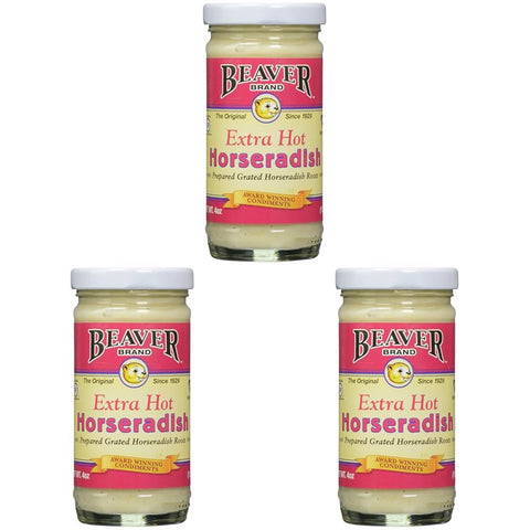 Beaver Brand Cocktail Sauce with Fresh-Grated Horseradish, 13oz, Zesty Seafood & Shrimp Cocktail Sauce