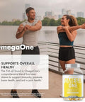 Nutraone Omegaone Omega-3 Fish Oil Supplement (90 Fish Oil Pills) 500Mg