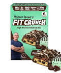 Fit Crunch Snack Size Protein Bars Designed By Robert Irvine Worlds Only 6Layer Baked Bar Just 3G Of Sugar & Soft Cake Core (Caramel Peanut)