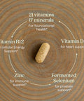 New Chapter Men'S Multivitamin For Immune Stress Heart + Energy Support With Fermented Nutrients - Every Man'S One Daily Made With Organic Vegetables & Herbs Non-Gmo Gluten - 72 Ct