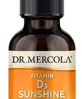 Dr. Mercola Sunshine Mist Vitamin D3 Spray (5000 IU) Dietary Supplement, 0.98 FL. OZ. (29 mL) (38 Servings), Supports Immune Health, Non GMO, Soy Free, Gluten Free