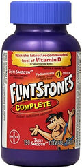 Flintstones Complete Multivitamin Supplement Chewable Tablets 60 Count (Pack of 2)