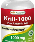 Best Naturals Krill Oil Soft Gel 1000 Mg 60 Count