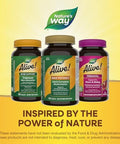 Nature'S Way Alive Max3 Potency Adult Complete Multivitamin, Ultra Potency B-Vitamins To Support Energy Metabolism, With Methylated B12 And Folate, 180 Tablets (Packaging May Vary)