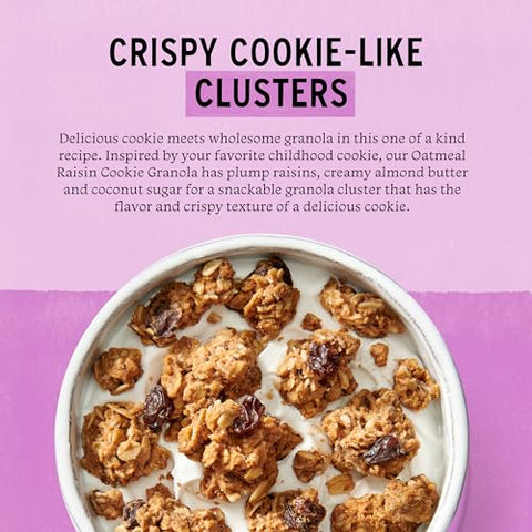 Purely Elizabeth Granola Ckie Oatml Raisn 11 OZ (Pack of 2)