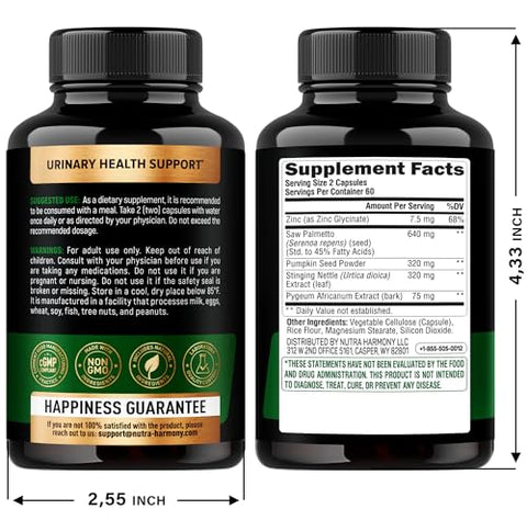 Nutraharmony Saw Palmetto & Multivitamins For Men Capsules