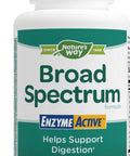 Nature's Way Broad Spectrum Enzyme Active Helps Support Optimal Digestion, 90 Capsules, 90 Count