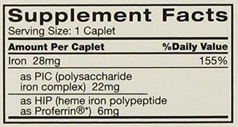 Feosol Complete with Bifera30 Count (Pack of 2)