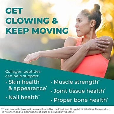 Collagen Peptides Powder - Reignite Wellness By Jj Virgin - Collagen Peptides Powder Supplement - Hair, Skin & Nails Support - Muscle & Joint Support Supplement (30 Servings, 390 Grams)