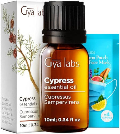 Gya Labs Cypress Essential Oil For Diffuser & Juniper Berry Essential Oil For Diffuser Set - Aromatherapy Grade Essential Oils Set - 2X0.34 Fl Oz - Gya Labs