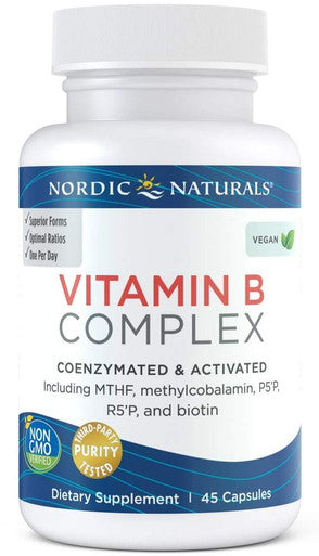Nordic Naturals Vitamin B Complex 45 Caps 55 g