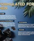 Shilajit Liquid Drops with Saw PalmettoAshwagandhaPumpkin Seed OilSea MossMultivitamin Shilajit for Men Support Prostate Health and HairEnergy and lmmune Function 2FL Pineapple Flavor