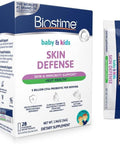 Biostime Baby & Kids Dual Defense " Nasal & Respiratory Support Includes Probiotics For Immune Support 5 Billion Cfus 2Fl Hmo Prebiotic Clinically Tested Strains 28 Sachets