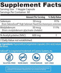 Doctors Best Nac Detox Regulators Supports Cellular Health & Liver Function Nongmo Gluten Soy Vegetarian 60 Veggie Caps