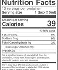 Nunaturals Stevia Syrup Sugar- Sweetener Plant-Based Sugar Substitute Zero Calorie Maple 6.6oz (6-Pack)