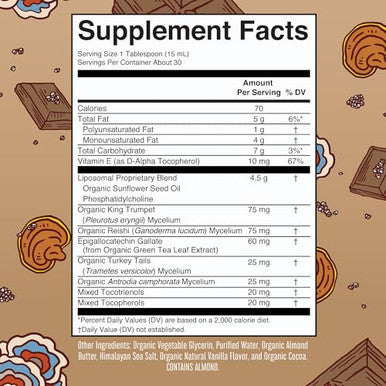 Maryruth's Organics Mushroom Mushroom Supplement Mushroom Liquid Vitamin Reishi Mushroom Supplement 1522 Fl Oz