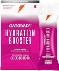 Gatorade Hydration Booster Electrolyte Drink Mix Powder Packets Citrus Berry Advanced Electrolyte Blend No Added Colors No Artificial Sweeteners Essential Vitamins A C B3 B5 B6 Makes 20 Fl Oz (6 Pack)
