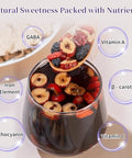Hee Creek Large Dried Black Mulberries 17.64oz/500g Unprocessed Mulberry Tea No Sulfur Fumigation & No Sugar Nourishing and Soothe Ã©Â»â€˜Ã¦Â¡â€˜Ã¨â€˜Å¡ Ã¦Â¡â€˜Ã¨â€˜Å¡ Ã©Â»â€˜Ã¦Â¡â€˜Ã¦Â¤Â¹Ã¥Â¹Â²