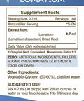 Secrets of the Tribe Lomatium Alcohol-Free Liquid Extract (Lomatium Dissectum) Dried Root Tincture Supplement (4 FL OZ)