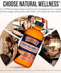 Sovereign Copper BioActive Copper Hydrosol Daily+ 4In1 Wellness Supplement For Joint Bone Hair Skin And Nails Energy And Metabolic Health Support 8 Fl Oz (237Ml)