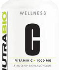 Nutrabio Vitamin C With Rose Hips Supports Healthy Bones Teeth And Gums Immune Function No Fillers Or Excipients (120 Capsules 1000Mg Of Vitamin C Per Capsule)