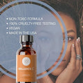 Pure Body Naturals Vitamin C Serum Dark Spot Corrector For Face, With Hyaluronic Acid And Vitamin E - Brightening Dark Spot Corrector Serum, 1 Fl Oz