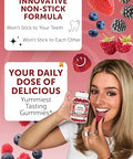 Lunakai Usa Made Vegan Iron Gummies 5-In-1 With Methylfolate Vitamin C E & B12 - Daily Chewable Iron Supplement For Women Men & Kids - Energy & Blood Health Support Non-Gmo 60Ct