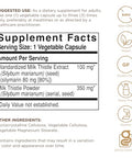 Solgar - Full Potency Milk Thistle 100 Vegetable Capsules