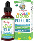 Maryruth'S Organic Toddler Probiotic Liquid Drops Kids Probiotics For Ages 1-3 5 Probiotic Strains 150 Million Cfu Per Serving Usda Organic Sugar Free Vegan Gluten Free 1 Fl O