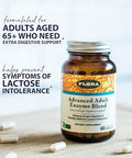 Flora Urgent Support Digestive Enzymes Digestion Support Supplement Aids Bloating & Nutrient Absorption Features 9 Enzymes Gluten & Nongmo 60 Vegetarian Capsules