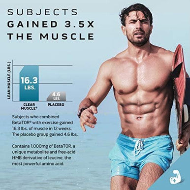 Muscletech Clear Muscle Post Workout Recovery Muscle Builder For Men & Women & Platinum Multivitamin For Immune Support 18 Vitamins