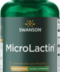Swanson Microlactin Double Strength 1000 Milligrams 120 Tabs