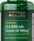 Puritan'S Pride Myoleptin Cla 1000 With Coconut Oil-90 Softgels