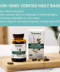 Himalaya Holy Basil Tulsi Herbal Supplement Stress Relief Relaxation Occasional Sleeplessness Promotes Calm Energy Support Ayurvedic Nongmo Vegan 720 Mg 60 Capsules 30 Day Supply