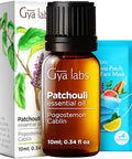 Gya Labs Vanilla Essential Oil For Diffuser & Patchouli Oil For Diffuser Set - Natural Aromatherapy Grade Essential Oils Set - 2X0.34 Fl Oz - Gya Labs