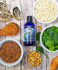 Mother Earth Minerals - Zinc - Antioxidant, Aids Assimilation Of Vitamins, Normal Growth & Development, Maintenance Of Body Tissues - 8 Ounce 96 Servings