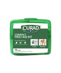 Curad Compact First Aid Kit Green 75 Items 1 Each