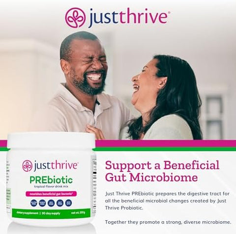 Just Thrive Prebiotic Powder - Digestive And Immune Support Supplement 150 G