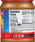 SunButter Creamy Sunflower Seed Spread 16 OZ Plastic Jars (Pack of 3)