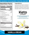 Orgain Keto Collagen Protein Powder Vanilla 10G Grass Fed Hydrolyzed Collagen Peptides For Women & Men Type I & Iii 5G Mct Oil Hair Skin Nail & Joint Support Nongmo Gluten 0.88Lb