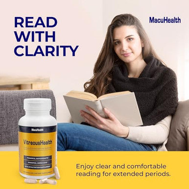 Macuhealth Vitreoushealth Evidence Based Eye Supplement 90 Capsules