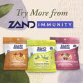 ZAND Immunity Lemon Zinc Throat Lozenges 2 Pack GoodforYou Dry Mouth Lozenges Immune Support Supplement w/Zinc 5mg Eucalyptus Mullein Soothe a Dry Throat Natural Flavor Gluten 50ct ea
