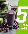 MusclePharm Combat Protein Powder, 5 Protein Blend, Chocolate Milk, 4.1 Pounds, 52 Servings