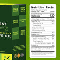 Polyphenol Rich Olive Oil Extra Virgin by Zest Delites, Up To 770 mg/kg High Polyphenol Olive Oil, Cold Pressed EVOO, Heart & Immunity Support, Single Origin, Gold Award, New Harvest, 16.9 fl oz