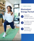 Pure Encapsulations - Electrolyte / Energy Formula - Hypoallergenic Supplement To Support Physical And Mental Stamina 340 Grams